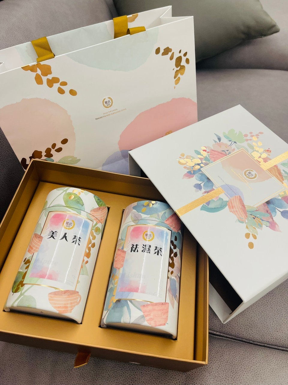  【鷲氏養生茶品】-春節養生茶禮盒-盒裝(2罐入)